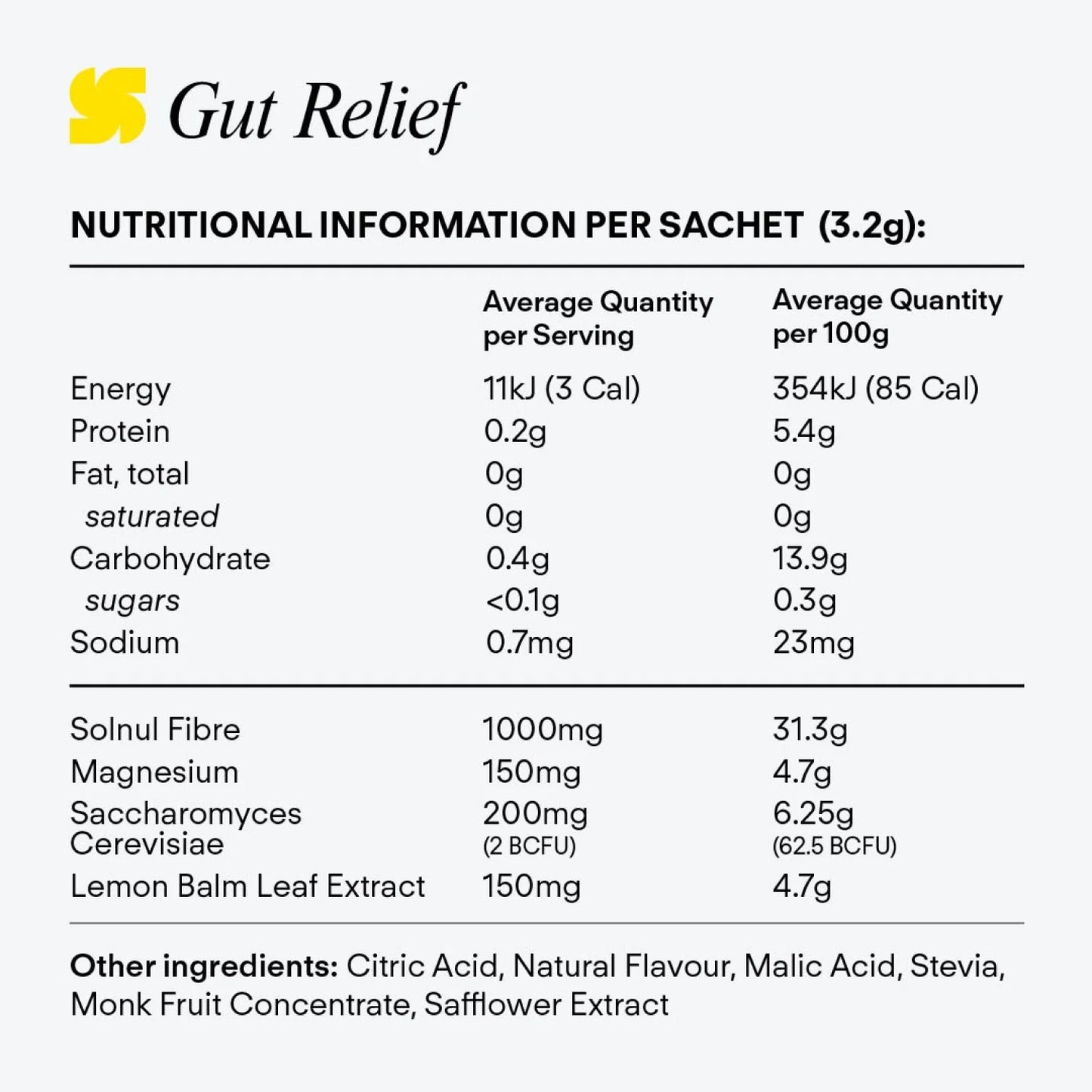 Gut Relief