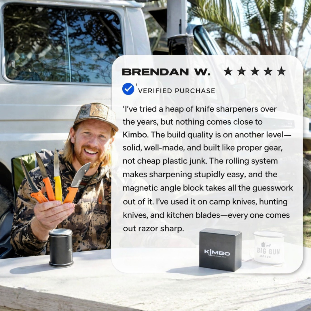 Kimbo™ Rolling Sharpener