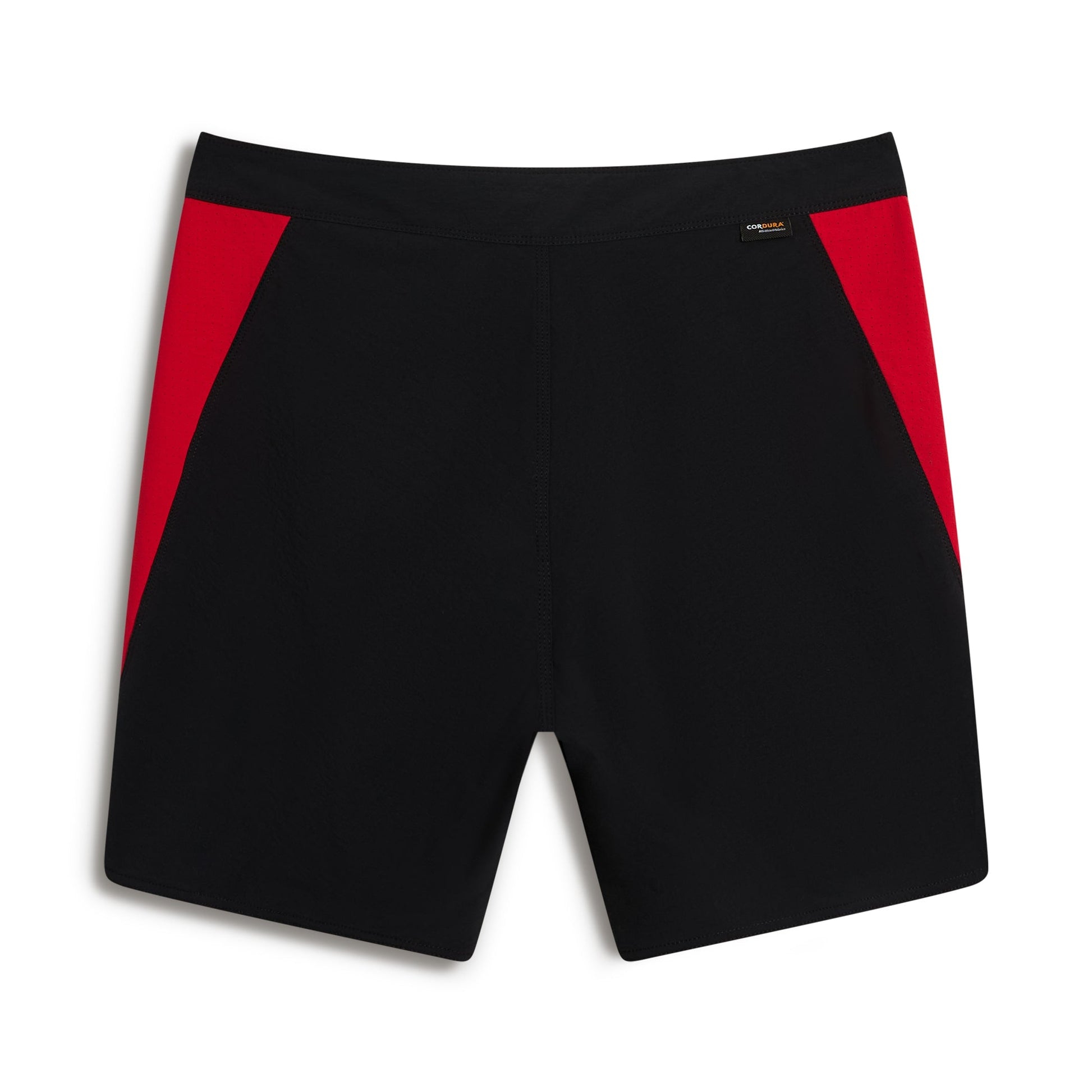 Color:Black Racing Red-Florence Cordura® Airtex Boardshort -alt