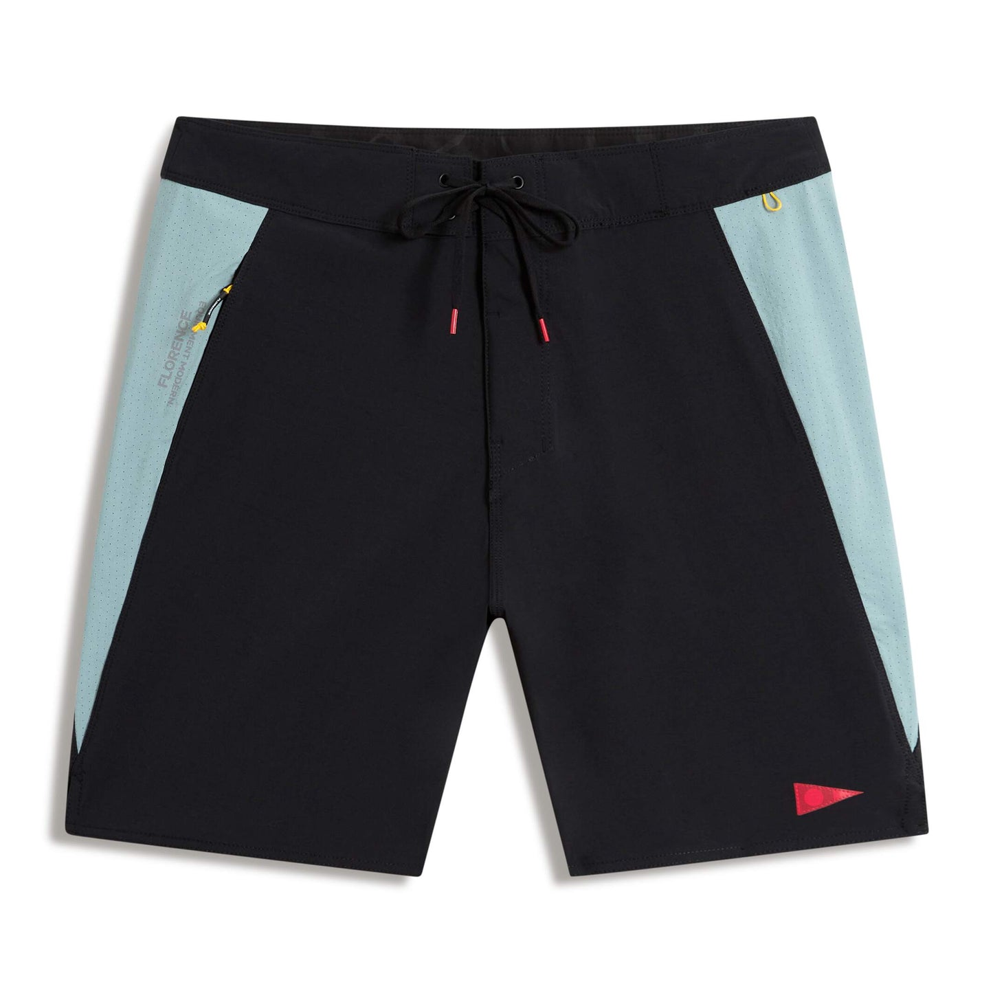 Color:Black / Lightest Sea Blue-Florence Cordura® Airtex Boardshort
